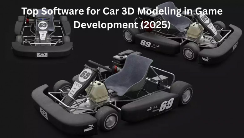 Top Software for Car 3D Modeling in Game Development (2025)