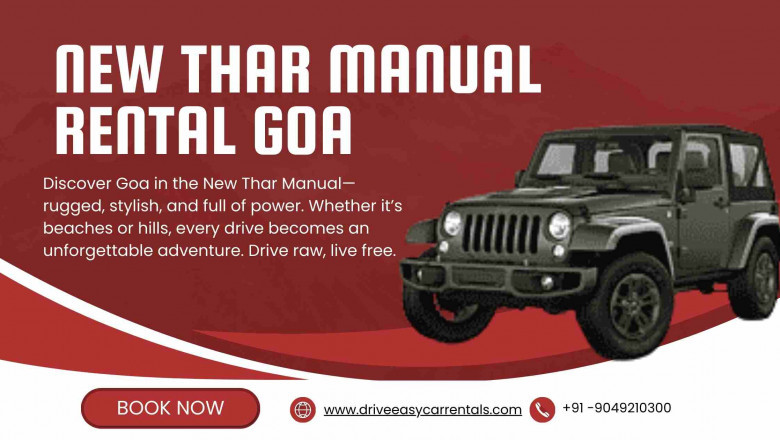 Explore Goa in Style with Our New Thar Manual Rental