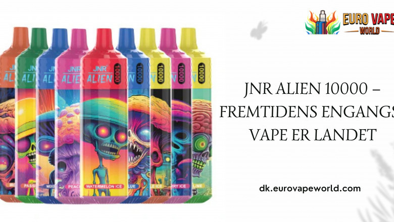 JNR Alien 10000 – Fremtidens engangs-vape er landet