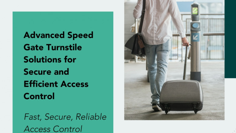 Speed Gate Turnstile for Efficient Passenger Processing at Major KSA Airports