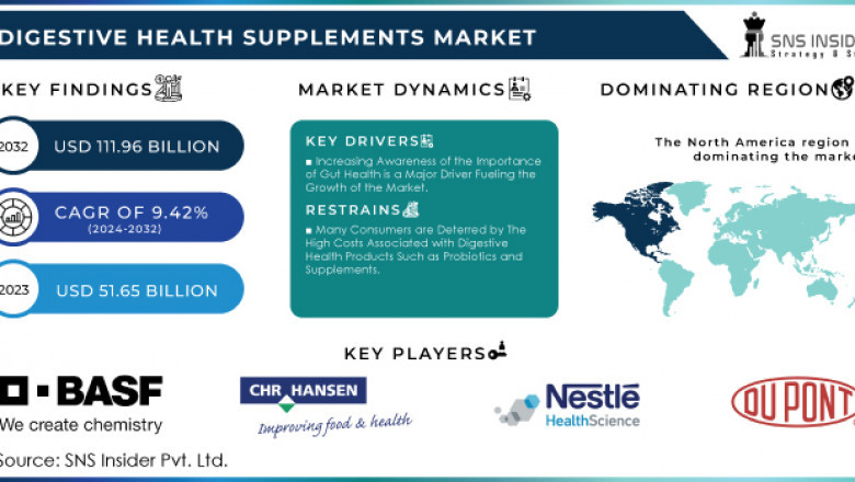 Digestive Health Supplements Market Outlook and Industry Analysis 2024-2032