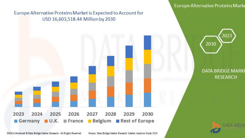 Europe Alternative Proteins Market Soars Amid Sustainability Push and Rising Demand for Plant-Based Foods