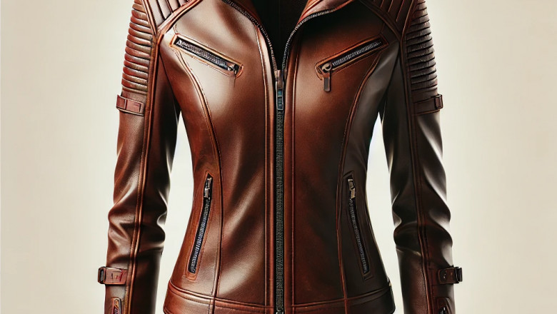 Why Choose a Brown Leather Trucker Jacket Women's Style?