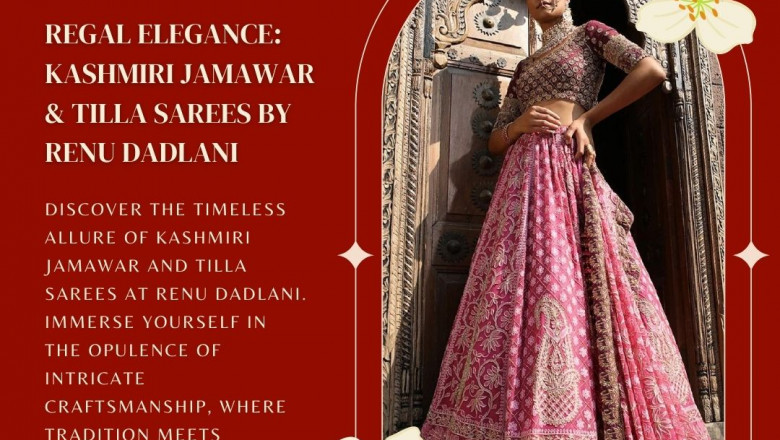 A Journey Through Kashmiri Jamawar And Tilla to the Latest and Authentic Parsi Gara Sarees Online