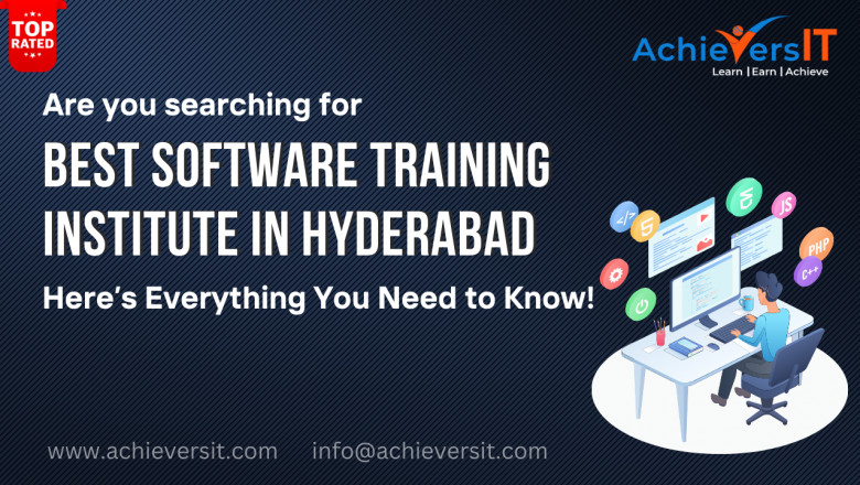 Best Software Training Institute in Hyderabad for Career Growth with 100% Success Rate - AchieversIT