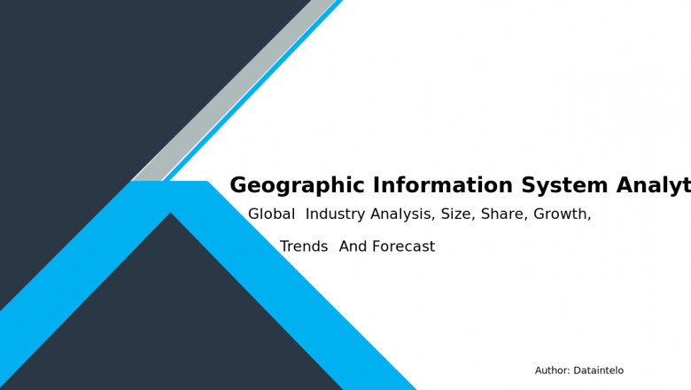 Global GIS Analytics Market Analysis &amp; Forecast 2032