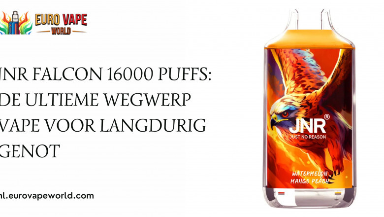 JNR Falcon 16000 Puffs: De Ultieme Wegwerp Vape voor Langdurig Genot