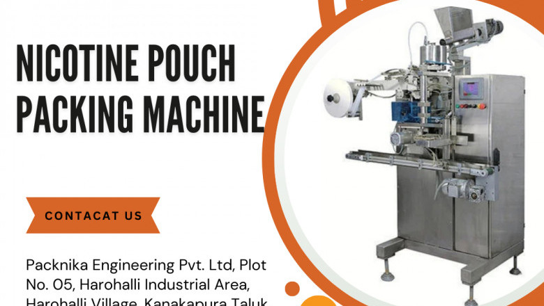 Nicotine Pouch Packing Machine | High-Speed & Automatic