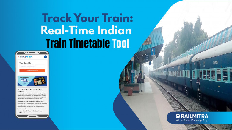 Track Your Train: Real-Time Indian Train Timetable Tool