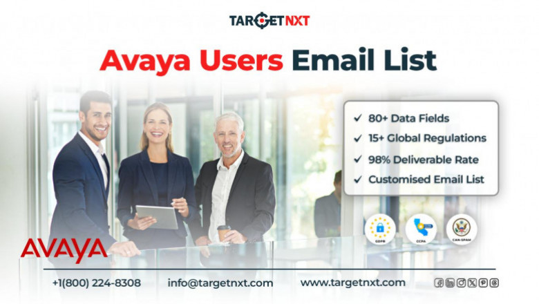 Drive Your B2B Business Forward Towards Your Goal Using Avaya Users Email List from Us!