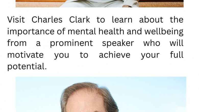 Mental Health And Wellness Speaker | Charles Clark