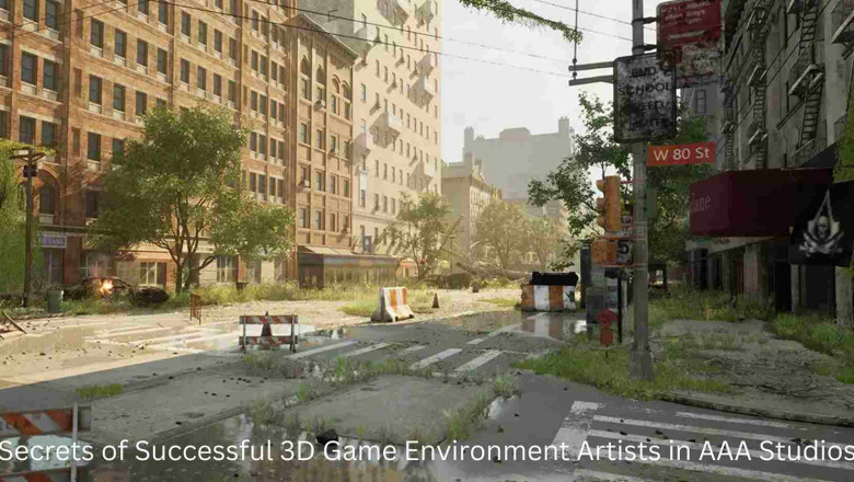 Secrets of Successful 3D Game Environment Artists in AAA Studios