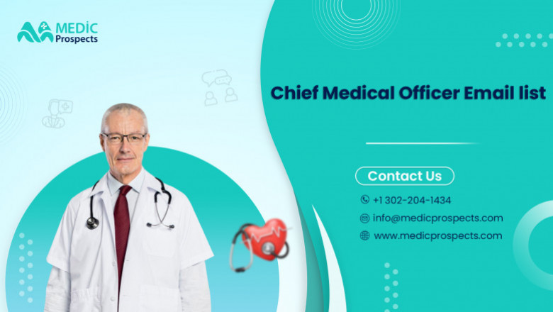Strengthen your network in the healthcare industry using our Chief Medical Officer Email List