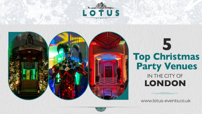 Christmas Party Venues in the city of London