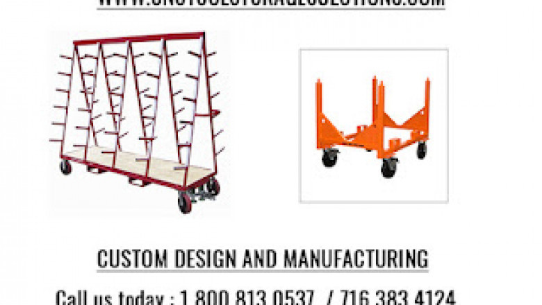 Custom Cart and Rack Manufacturing by Uratech