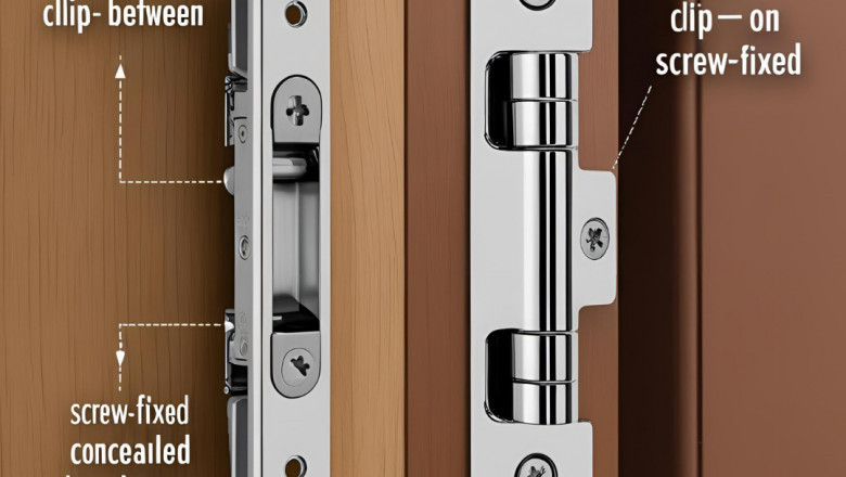 How to Choose Between Clip-On and Screw-Fixed Concealed Door Hinges