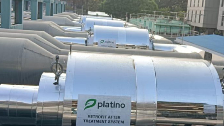 Retrofit Emission control device for DG Set