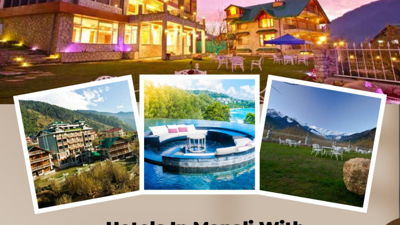 What are the top luxury resorts in Manali with swimming pools