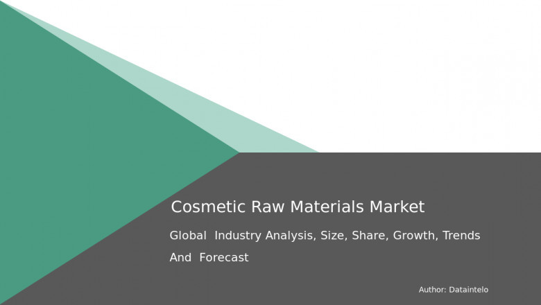 Market Positioning of Cosmetic Raw Materials Brands – 2032 Forecast