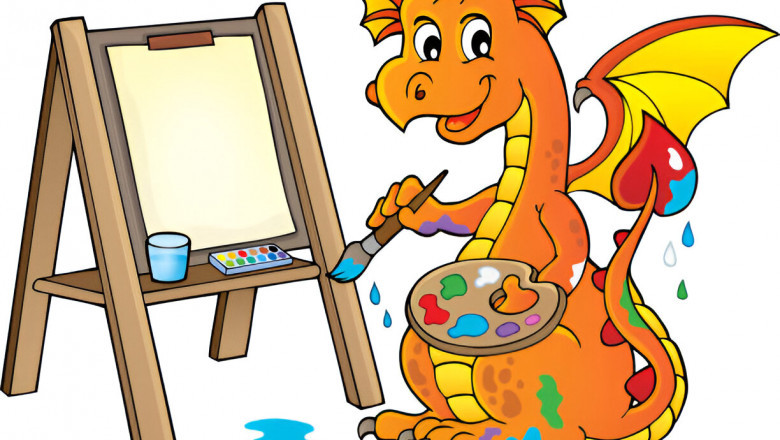 The Dragon Who Wanted to Paint