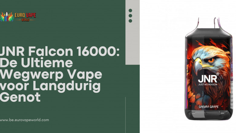 JNR Falcon 16000: De Ultieme Wegwerp Vape voor Langdurig Genot