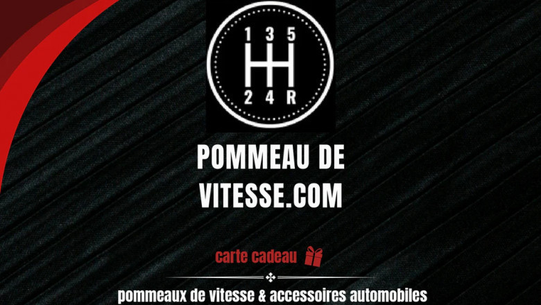 Pommeau de vitesse personnalisé