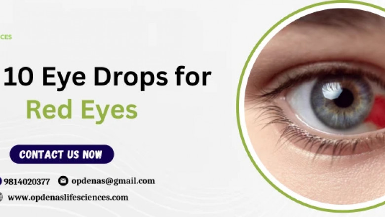 Top 10 Eye Drops for Red Eyes