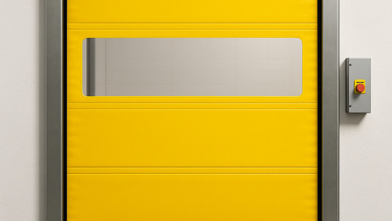 Durable and Space-Saving Roll Up Doors for Industrial Use