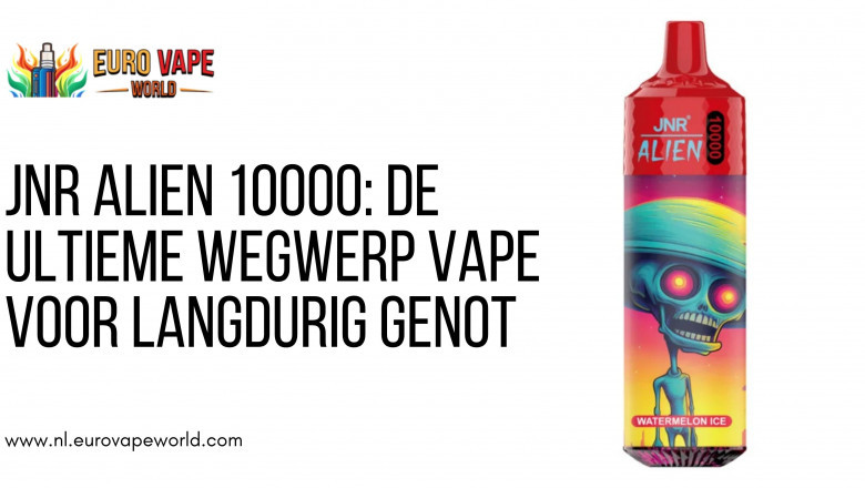 JNR Alien 10000: De Ultieme Wegwerp Vape voor Langdurig Genot