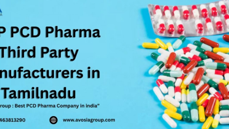 Top PCD Pharma &amp; Third Party Manufacturers in Tamil Nadu