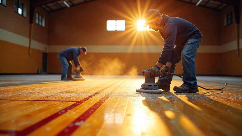 What Should Facility Managers Know Before Hiring Commercial Gymnasium Flooring Refinishers?