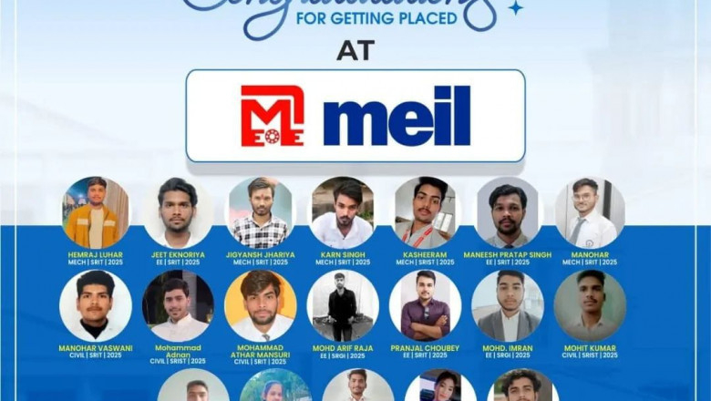 50 plus Students Placed in MEIL-Drastic Achievement for SRIT Private Engineering College in Jabalpur