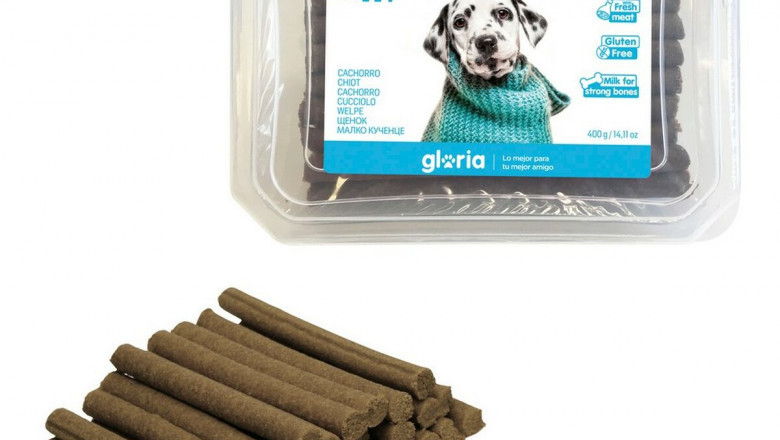 Dog Snack Gloria Snackys Sticks Puppy (800 g) (800 g)- Qubyk UK