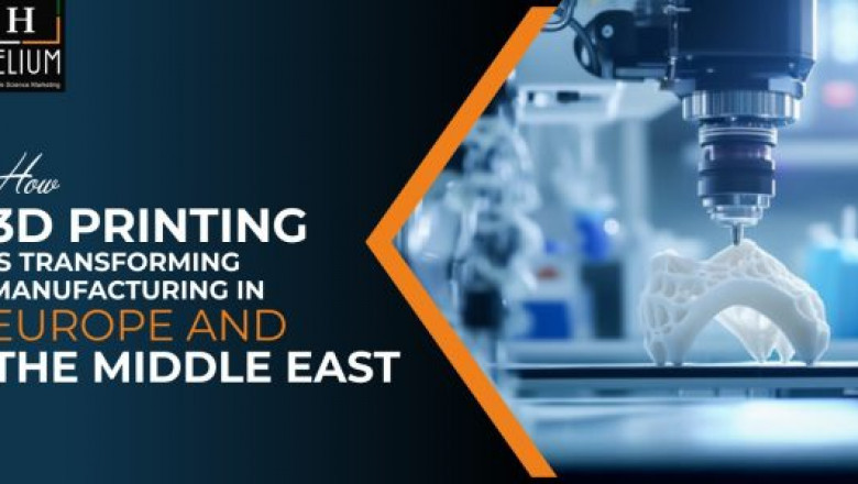 How 3D Printing is Transforming Manufacturing in Europe and the Middle East