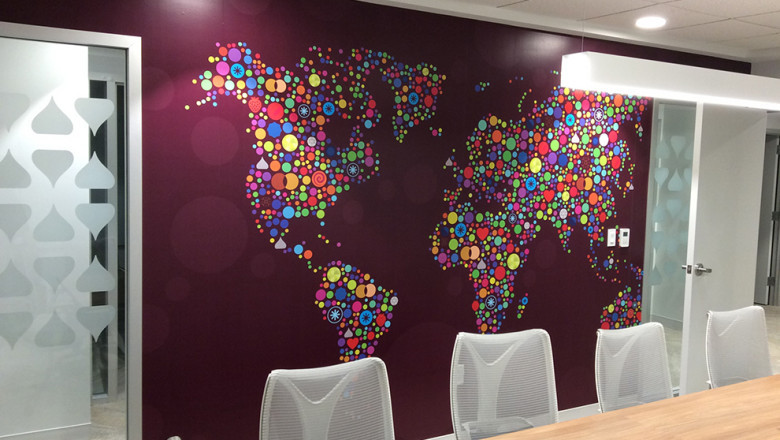 Wall Display Ideas for Charlotte Businesses