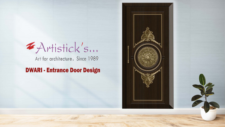 Elevate Your Entrance: Stunning Brass Main Door Designs & Front Door Embellishments by Artistick's