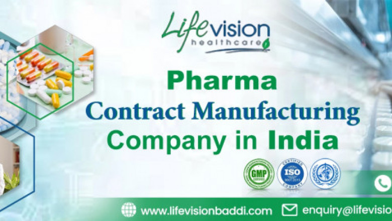Pharma Contract Manufacturing Company in India