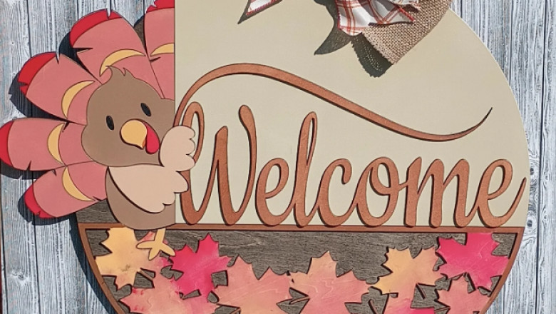 Embrace the Season with Our Best-Selling Thanksgiving Welcome Sign
