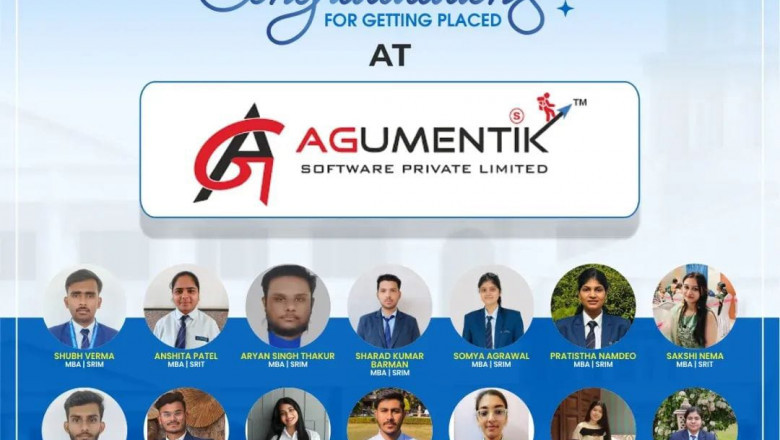 Heartiest Congratulations to SRIT Students for Placements in Codeyoung and Agumentik