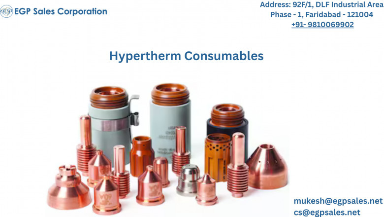 Enhance Cutting Performance with Quality Hypertherm Consumables