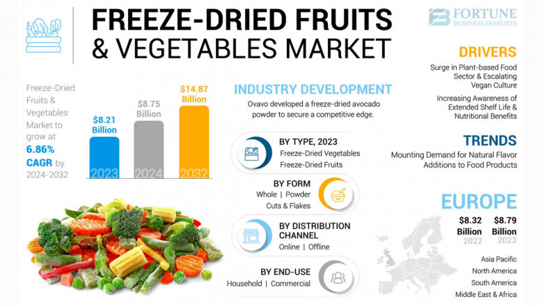 Freeze Dried Fruits and Vegetables Market Size, Share, Competitive Landscape and Forecast Outlook to 2032