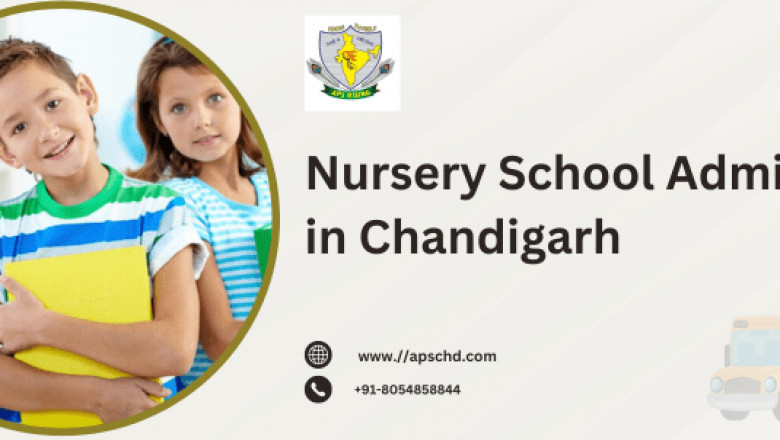 Nursery School Admission in Chandigarh