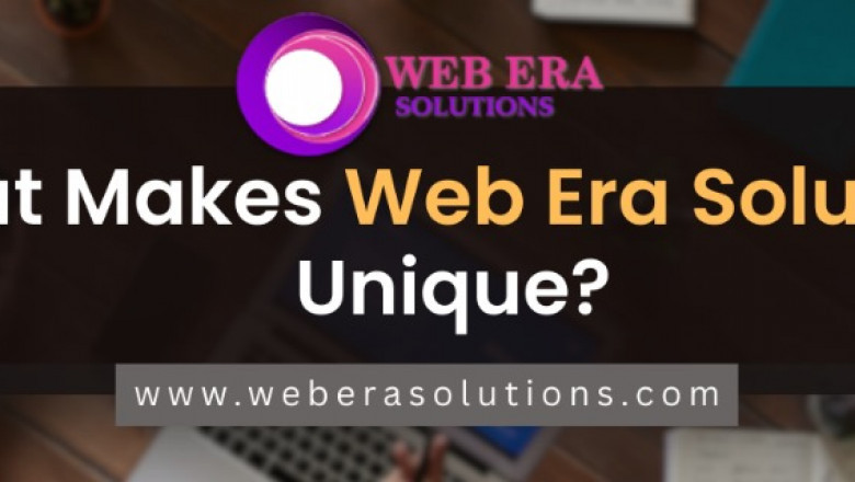 What Makes Web Era Solutions Different from Other Agencies or Companies