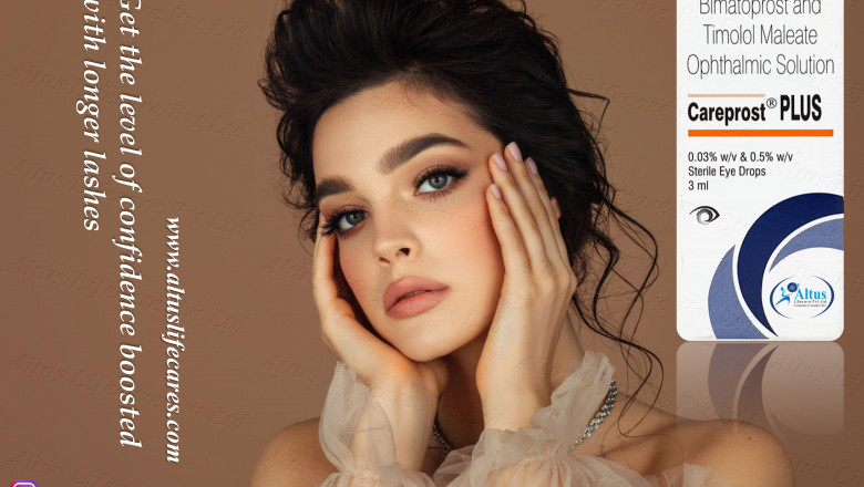 Careprost Plus Eye Drops 3ml for enhancing Eyelash Naturally Get the level of confidence boosted with longer lashes