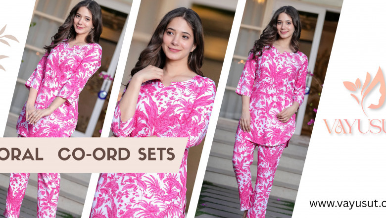 Enhance Your Co-Ord Sets Wardrobe with Vayusut's Floral and Cotton Sets for Women