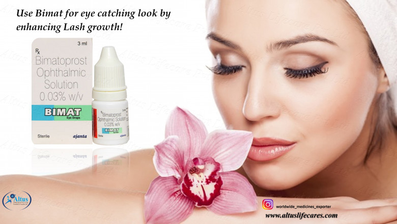 How to Make Your Lashes Look longer - Bimat for Stunning Eyelash Growth Await!