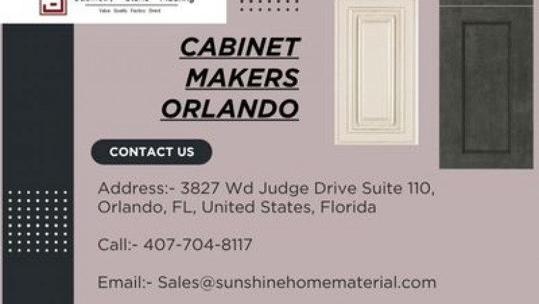 Specific Cabinet Makers in Orlando – Sunshine Home Material