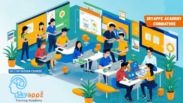 Best UI UX Design Course in Coimbatore | SkyAppz Academy