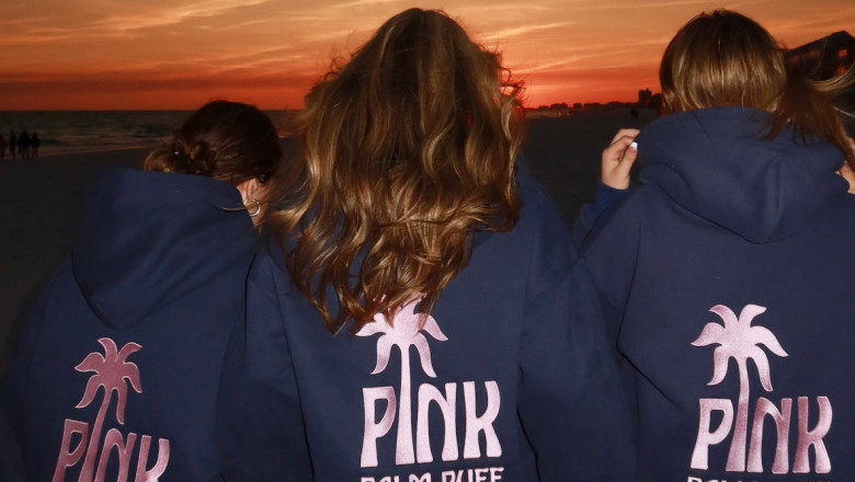 The Rise of the Pink Palm Puff Hoodie: A Bold Staple in Modern Streetwear