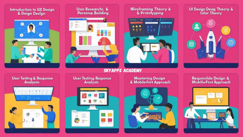 What will you learn in our UI UX design course? SkyAppz Academy